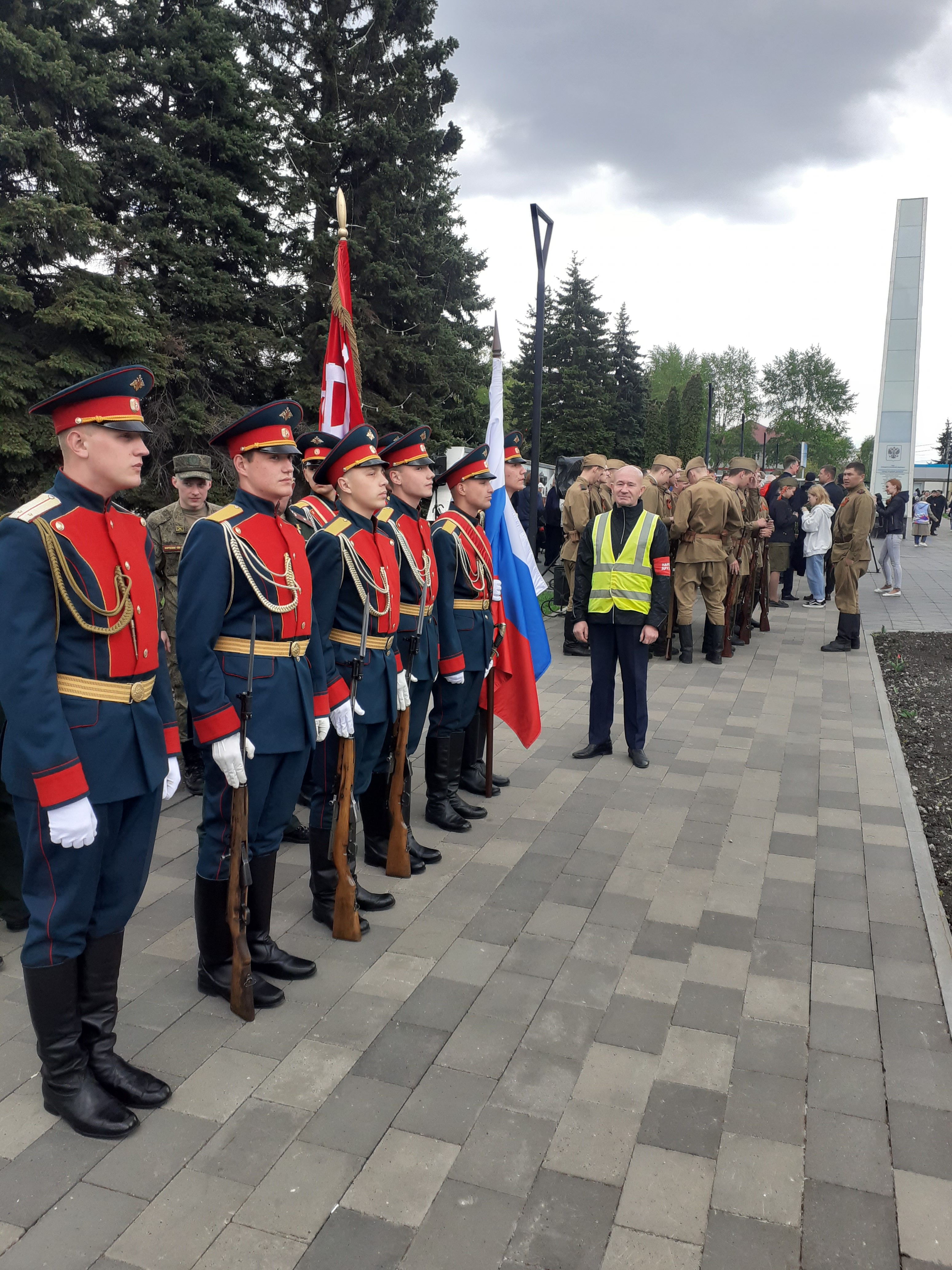 Дружинники Железнодорожного района.