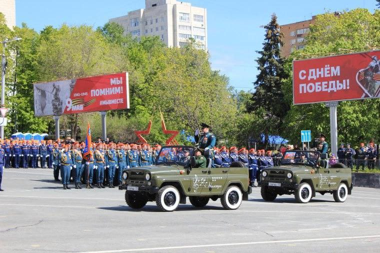 Сегодня в Ульяновске пройдёт финальная репетиция парада Победы.