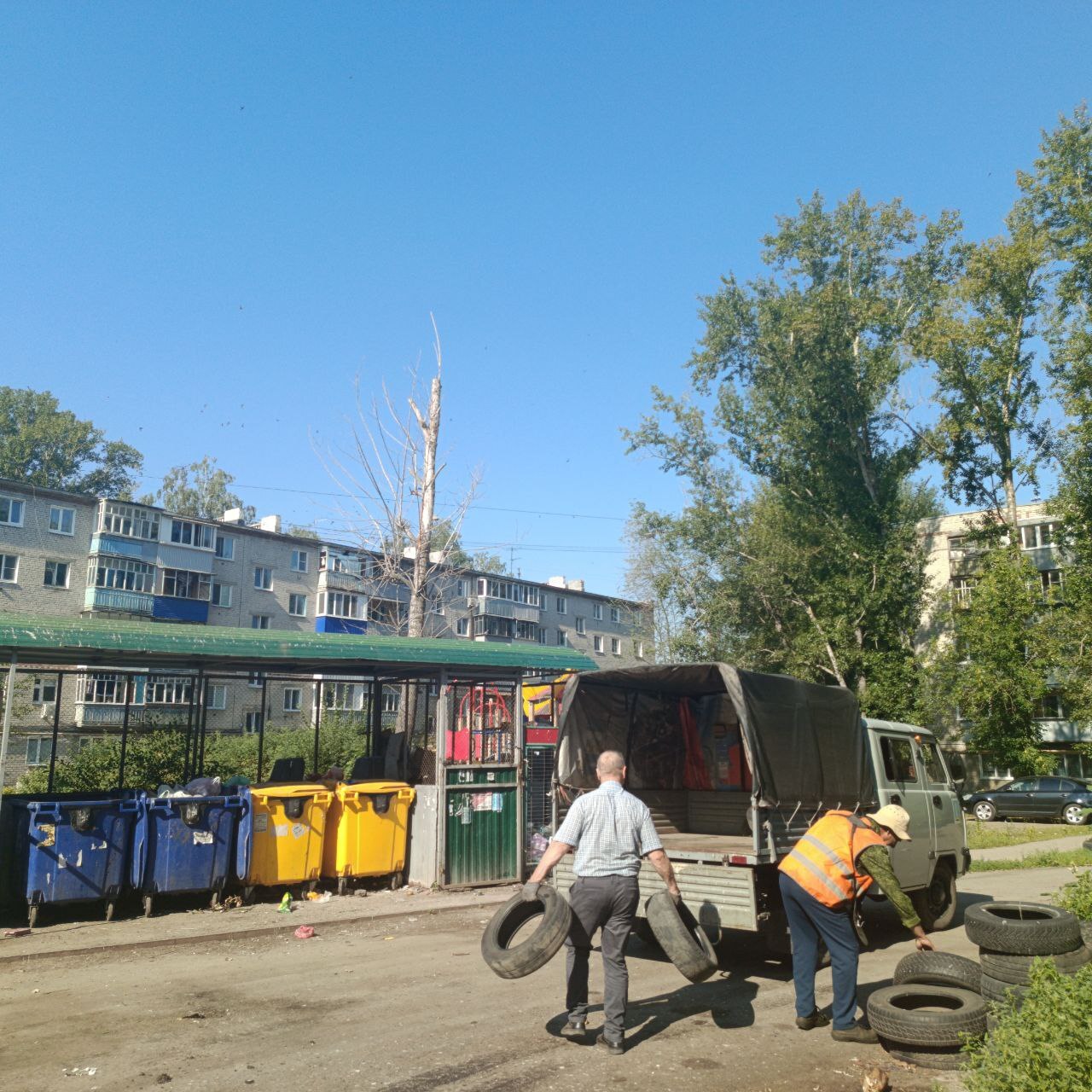 Работа в районе ведется ежедневно.